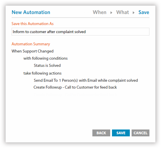 Create MeraCRM Automation to set automated follow ups based on your conditions. Create MeraCRM Automation to set automated follow ups based on your conditions.